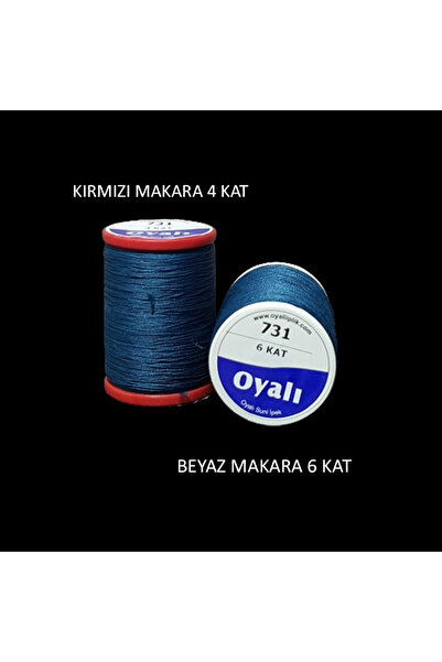 ŞENELYÜN Oyalı 4 Kat Suni Ipek Kanaviçe Etamin El Nakış Işleme Ipi Renk No: 731