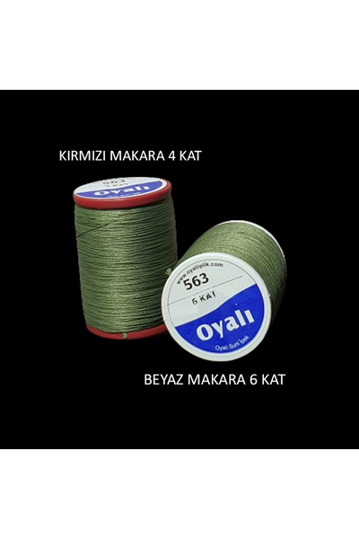 ŞENELYÜN Oyalı 4 Kat Suni Ipek Kanaviçe Etamin El Nakış Işleme Ipi Renk No: 563