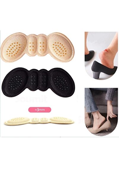 Temiz Pazar 3 mm Ayakkabı Topuk Vurma Önleyici ve Daraltma Pedi