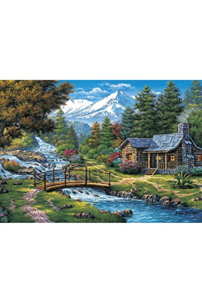 şazenur Art Puzzle İki Küçük Şelale 2000 Parça Puzzle 96x68 cm