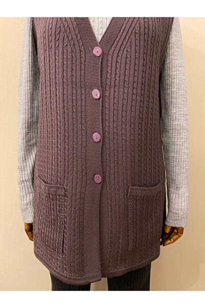 TEK В'язка для волосся TEK TRİKO Мерсеризована жилетка для мами / Ліла