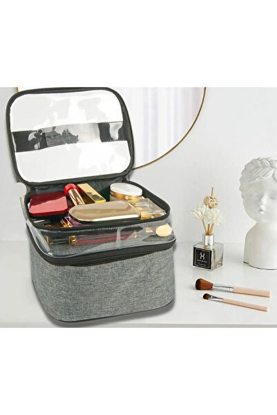 UVERTE Косметичка-органайзер для подорожей, велика косметичка з роздільниками