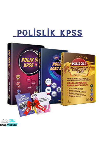 Liyakat Yayınları KPSS POLİSLİK ( POMEM ) ALIMLARINA ÖZEL HAZIRLIK EFSANE SET...