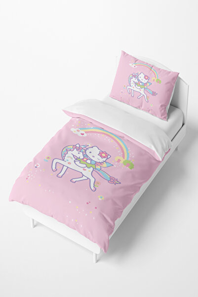 Talia Home Hello Kitty Çocuk ve Bebek Nevresim Takımı TLAN-246