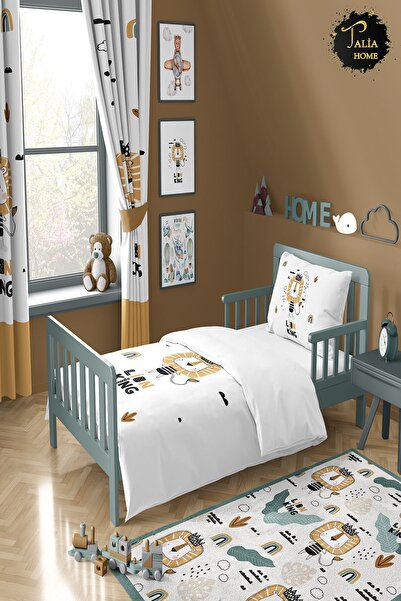 Talia Home طقم غطاء لحاف منقوش من Lion King TLAN-198