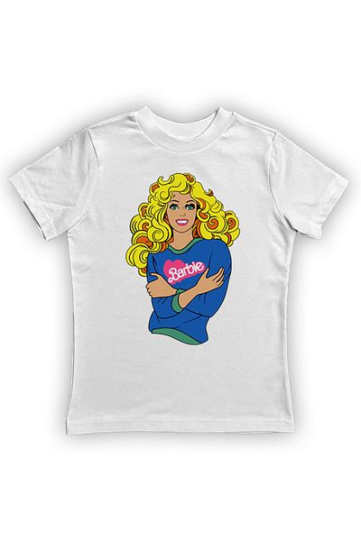 Barbie Children's Summer T-Shirt - Printed, Cotton Combed