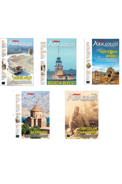 Milliyet Yayınları Milliyet Arkeoloji Dergisi 25-29 (5 Sayı)