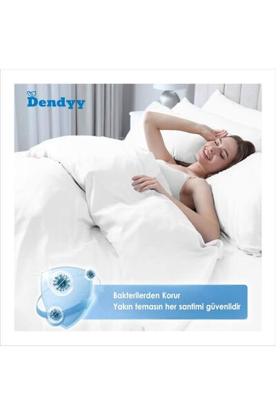 Dendyy Tek Kullanımlık Yatak Örtüsü Tek Kişilik Lastiksiz Hijyenik Rahat 240*160 Cm 1 Adet