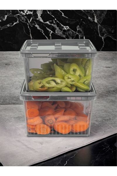 Nesto Home Set of 2 1.5 Liter Leak-Proof Storage Containers