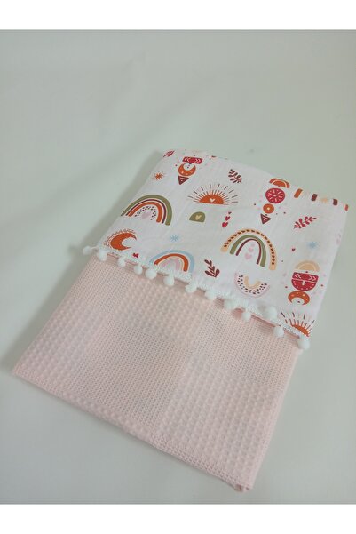 Wenaris بطانية 100% قطن متعددة الأغراض بطبقة مزدوجة بيكيه/موسلين (90X110)