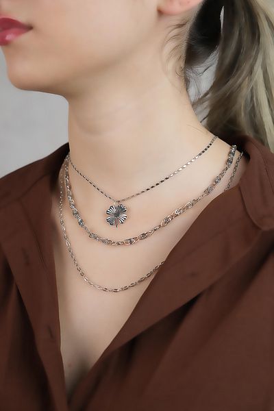 Jenny Daphne Women's Combination Set Necklace