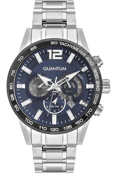 Quantum Pwg966.090 Steel Men's Wristwatch