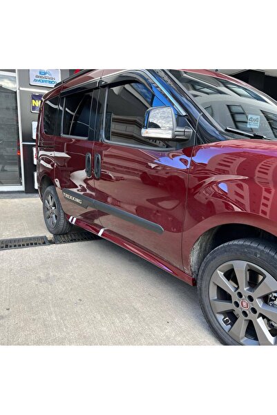 Genel Markalar Fiat Doblo 2010-2023 Boyasız Sağ-Sol Aero Marşpiyel Plastik
