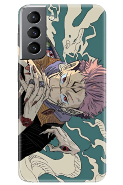 Newon S24 JUJUTSU KAİSEN RYOMEN SUKUNA حافظة هاتف مطبوعة