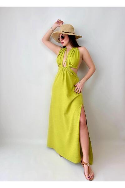 Butik MiMi FashionTR Keten Elbise