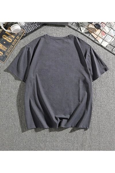 BYMEER Tricou oversize cu imprimeu Cute Little Cat Smoked Cute