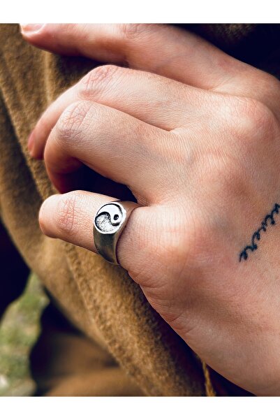 CAPO by Aytaç Yamaç يين يانغ البنصر الصغير مقاس قابل للتعديل