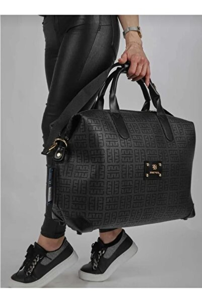 GP GUES POLO حقيبة يد وحزام كتف قابل للتعديل باللون الأزرق الداكن للجنسين (حقيبة سفر مناسبة للسفر القصير)