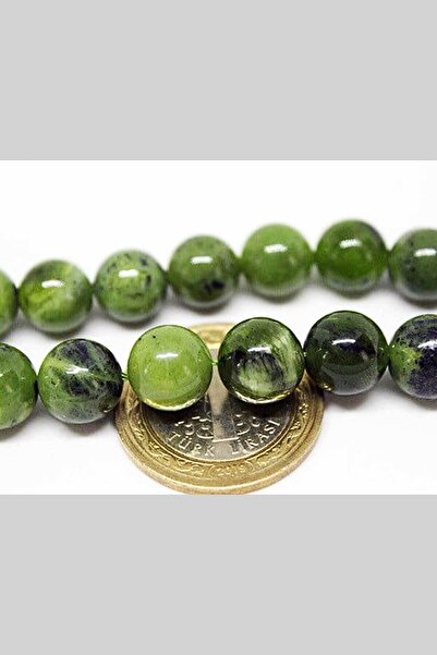 Yasamtohumu Jade kamen kraljevskog kvaliteta 10mm/2 komada