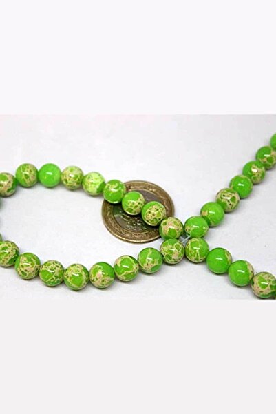 Yasamtohumu Varicite kamen svetlozelen 8mm/5 komada