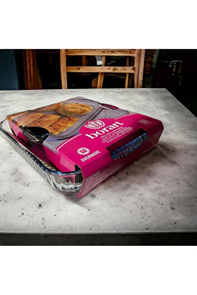 TREND borart 2 li kare fırın tepsi