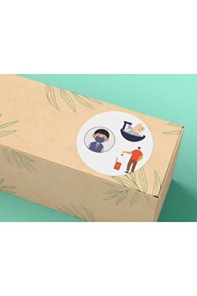 bisaccia Hygiene Label Round Mat Sticker Hygiene Series 4 Cm (40 PCS)