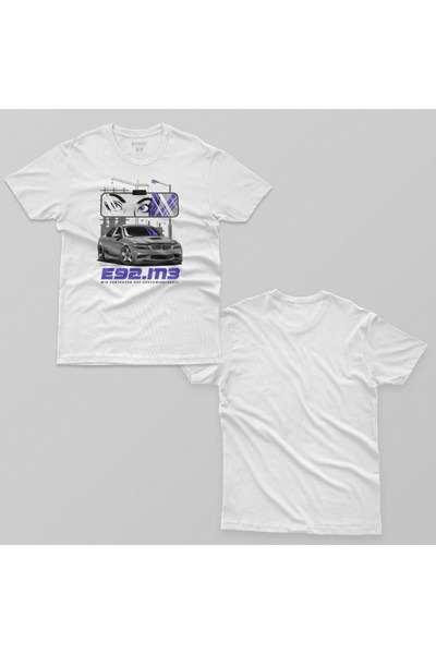 Crazy BMW E92 M3 sportska automobilska majica za muškarce