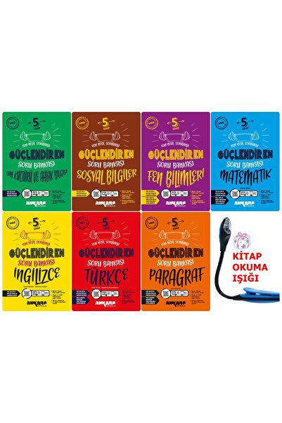 Ankara Yayıncılık 5 Sınıf Tüm Dersler Yeni Nesil Sorularla Güçlendiren Set + ...