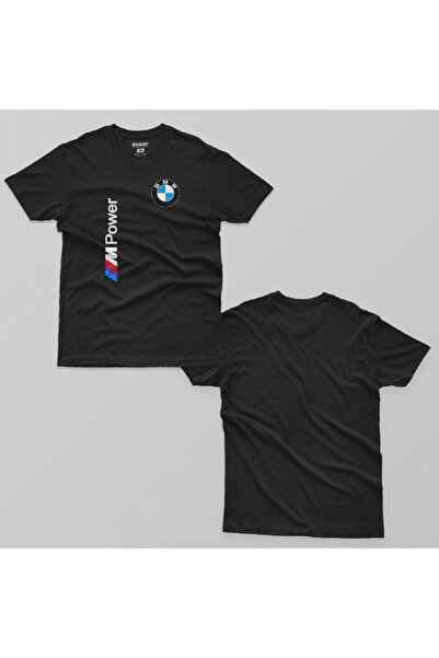 Crazy Tricou pentru bărbați cu logo vertical Bmw M Power