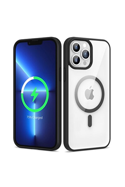 Rivor Apple iPhone 13 Pro Max Kılıf Kamera Çıkıntılı Magsafe Şarj Destekli Re...