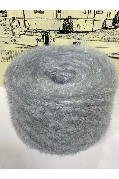 göçer Gray color polyester soft yumps 100 g