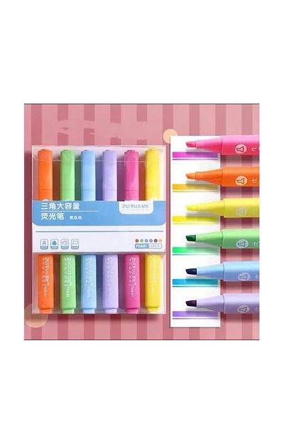 tüftürük Highlighter Set 6 Colors