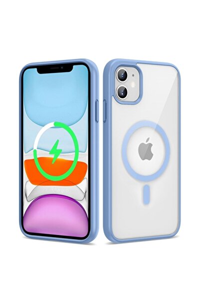 Rivor Apple iPhone 11 Uyumlu Kılıf Kamera Çıkıntılı Magsafe Şarj Destekli Ren...