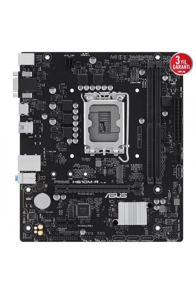 ASUS PRIME H610M-R-SI DDR5 HDMI-DP PCIE 4.0 1700p mATX