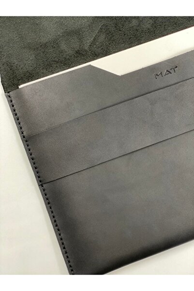 MAT Deri حقيبة لينوفو ايدياباد فليكس 5 من الجلد الطبيعي باللون الأسود مقاس 14 بوصة متوافقة مع ايدياباد فليكس 5