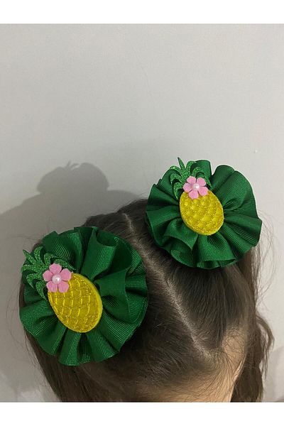 Stil Tasarım Toka Cataramă verde ananas 2 piese