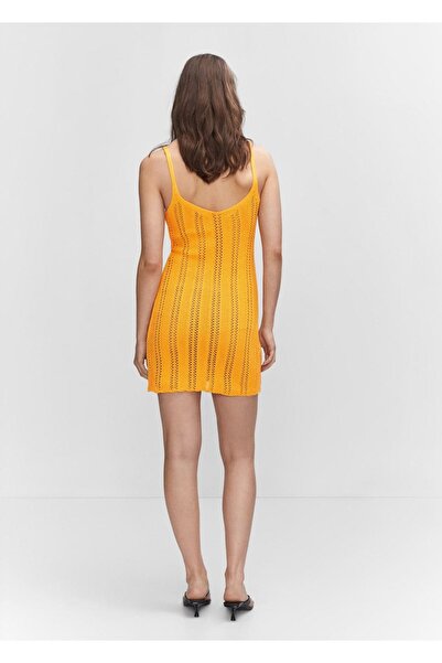 MANGO Woman Ajur Örgü Triko Kazak