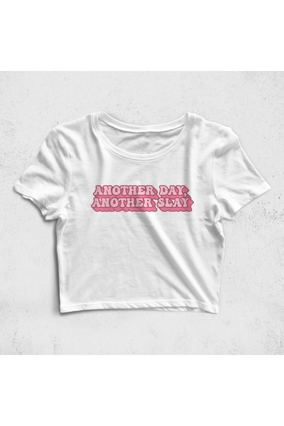 Built By Crazy Another Day Another Slide Croptop Tricou