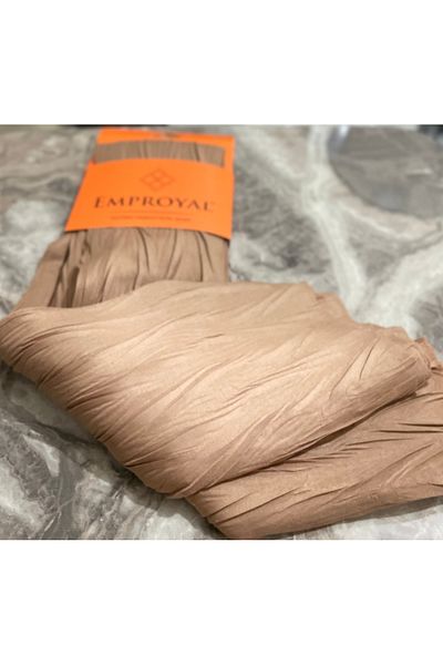Emproyal Pleated bamboo shawl