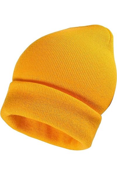 MinaCarin Unisex Basic Beret Mustard