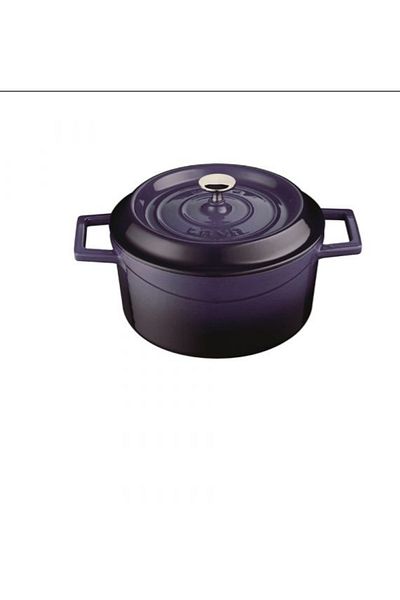 Lava Cast Round PotTrendy Diameter(Ø) 12cm BLUE