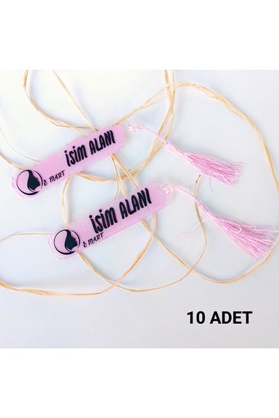 ORGANİZASYON HEDİYEM 10 PCS 8 MARCH WORLD WOMEN'S DAY GIFT PLEXY SHIRT