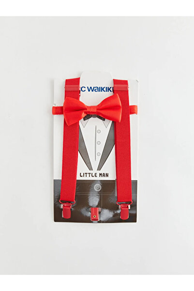 LC Waikiki LCW ACCESSORIES Erkek Çocuk Pantolon Askısı ve Papyon