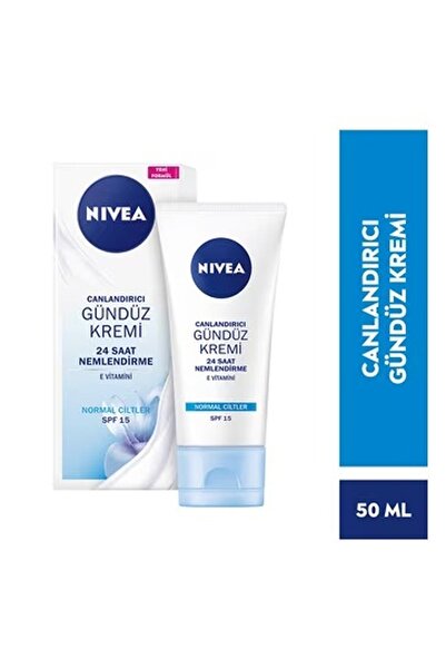 NIVEA Essentials Canlandırıcı ve Nemlendirici Gündüz Yüz Kremi 50 ml Normal Ciltler
