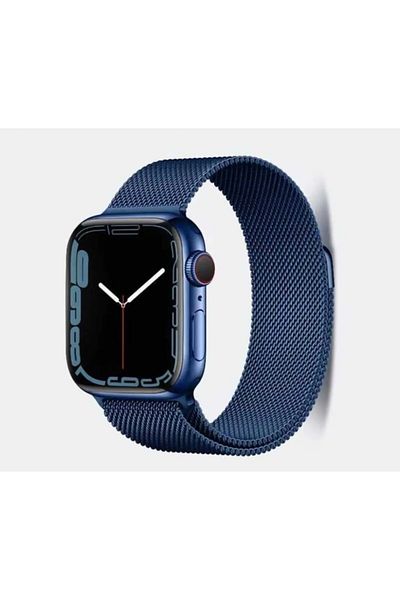 Solid SOLID Watch Ultra 2 3 4 5 6 7 8 9 Se 42 44 45 49mm Stainless Mesh Braid Metal Milano Cord