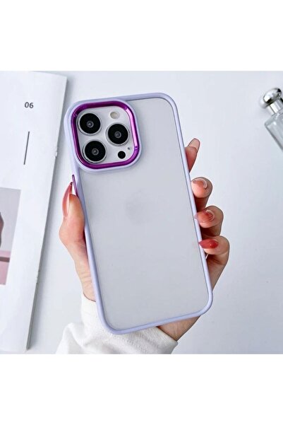 Rivor Apple iPhone 11 Pro Uyumlu Kılıf Kamera Çıkıntılı Arkası Şeffaf Köşeler...