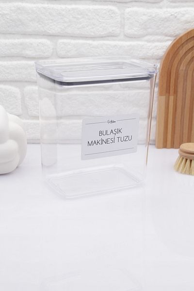 zezedesing Dishwasher Salt Jar/box 2200ml