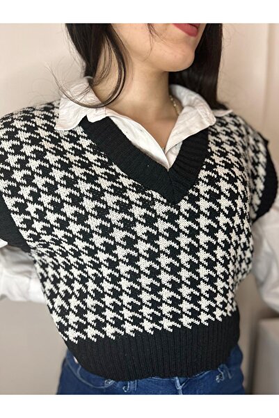 MODA MHE FASHION MH V-NECK SCRATCH CROP