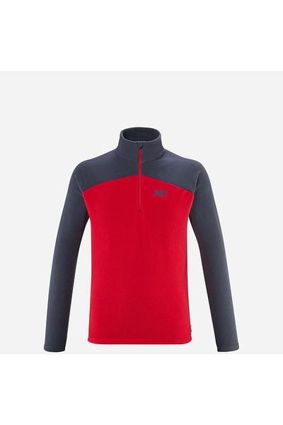 Millet K Ltgrid Po Men's Polartec® Half Zipper polar Mıv9468 8083 Red-xxl
