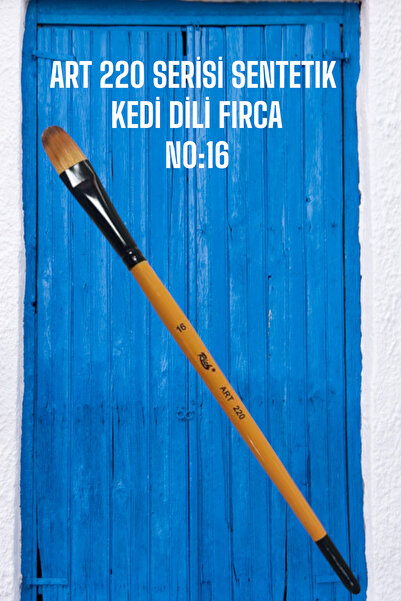 SEYFİKİRTASİYE ART-220 SENTETİK KEDİ DİLİ FIRÇA N0:16